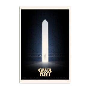 Greta Van Fleet November 4 Oklahoma Ok Paycom Center Poster